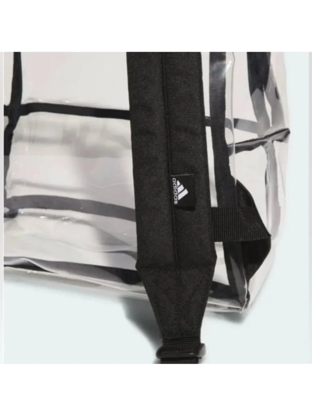 NWT Adidas Clear Backpack PVC Free Unisex  School Bag LP9850 5157378